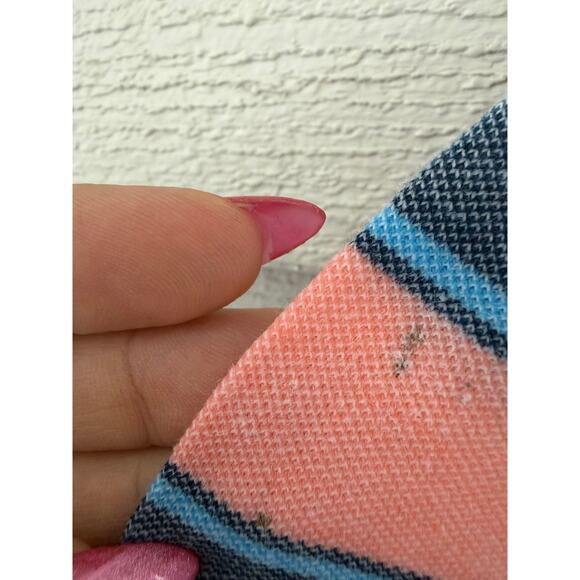 New *ST. JOHN'S BAY* COMFORT FLEX ESSENTIAL POLO BLUE & PINK MEN'S MEDIUM - Picture 7 of 7